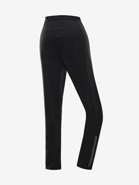 ALPINE PRO Pantaloni softshell negri pentru bărbați ALPINE PRO Abar