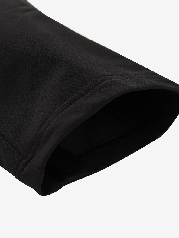 ALPINE PRO Pantaloni softshell negri pentru bărbați ALPINE PRO Abar