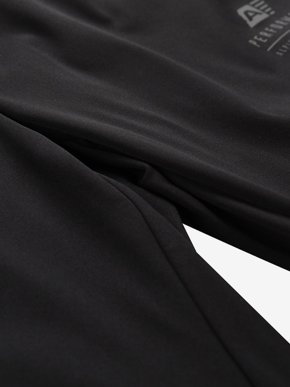 ALPINE PRO Pantaloni softshell negri pentru bărbați ALPINE PRO Abar