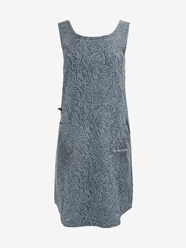 ALPINE PRO Rochie gri cu model pentru femei ALPINE PRO Cyphera
