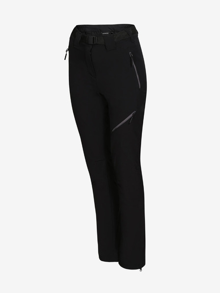 ALPINE PRO Pantaloni de damă negri ALPINE PRO Verefa