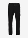 ALPINE PRO Pantaloni bărbătești negri ALPINE PRO Okem