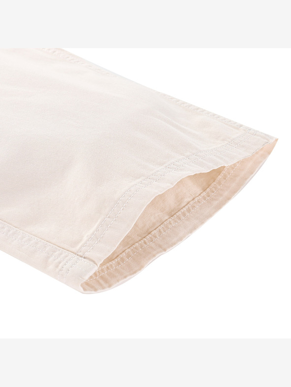 NAX Pantaloni cargo largi bej pentru femei NAX Serda