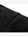 NAX Pantaloni largi negri cargo pentru femei NAX Serda