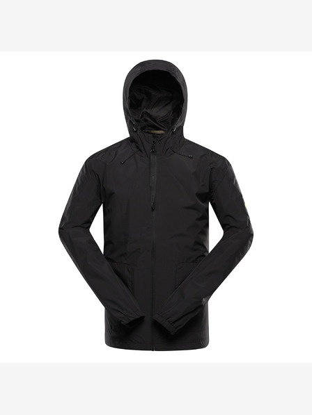NAX Geacă de oraș pentru bărbați neagră cu membrană NAX Feres