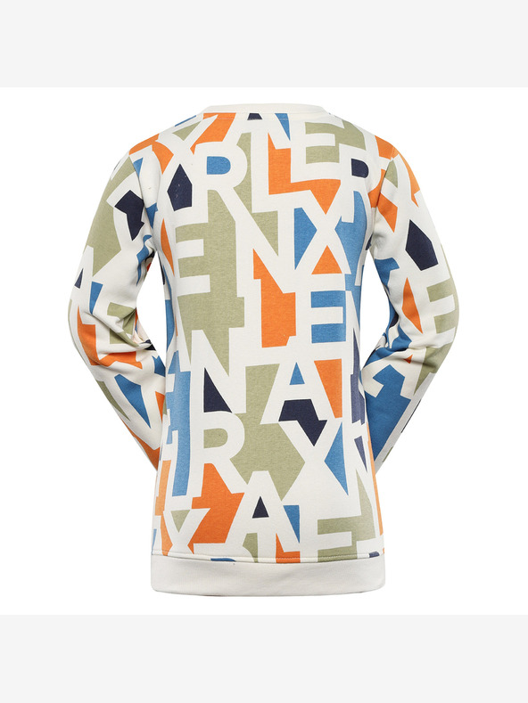 NAX Sweatshirt cu model pentru copii, bej NAX Dermo