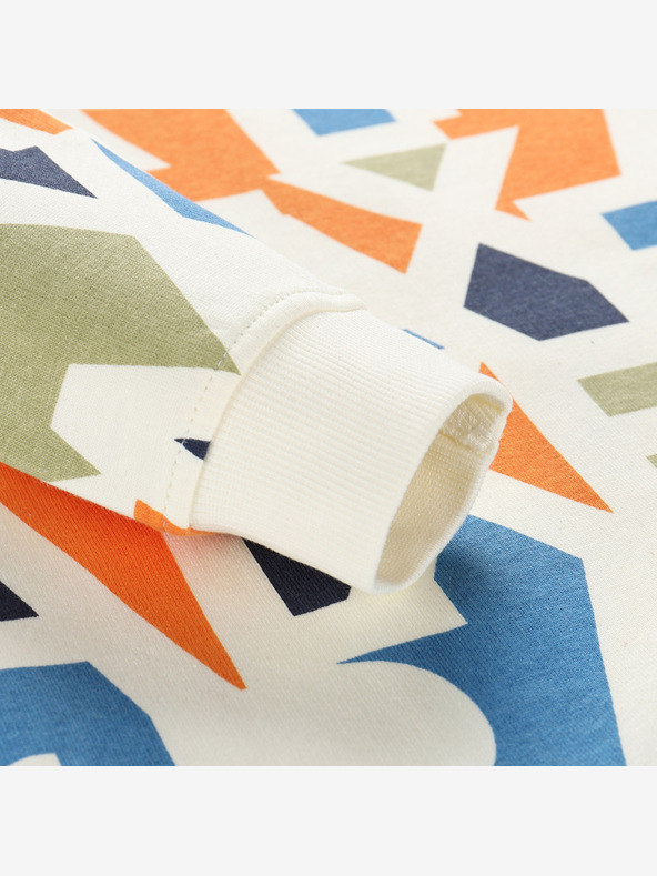 NAX Sweatshirt cu model pentru copii, bej NAX Dermo