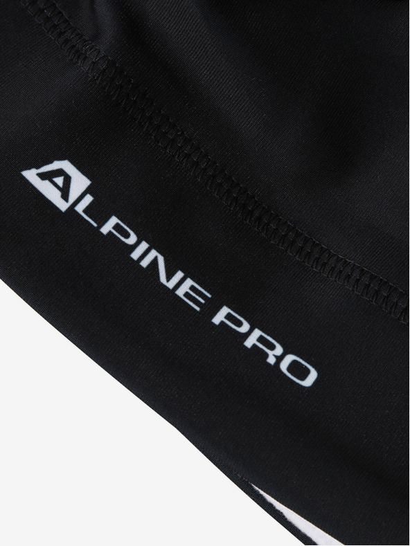 ALPINE PRO Șapcă funcțională cu pompon ALPINE PRO ABERE negru