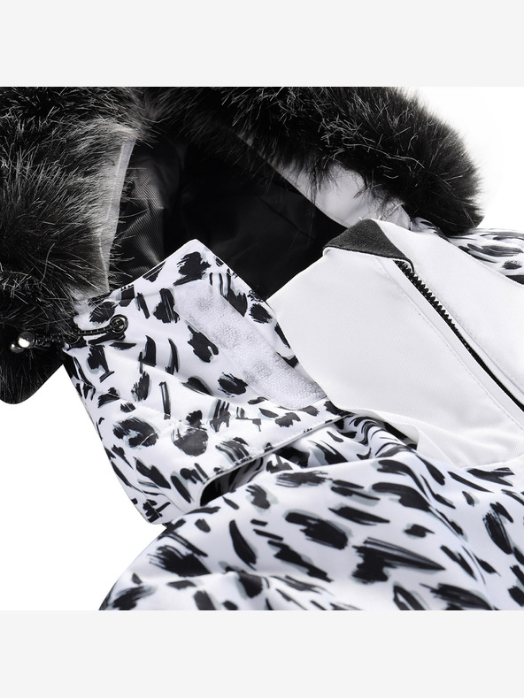 ALPINE PRO Geacă de schi de damă cu membrană ptx ALPINE PRO OLADA alb pb