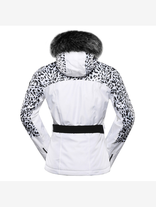 ALPINE PRO Geacă de schi de damă cu membrană ptx ALPINE PRO OLADA alb pb
