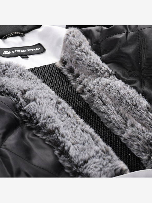 ALPINE PRO Geacă de schi de damă cu membrană ptx ALPINE PRO OLADA alb pb