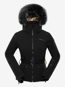 ALPINE PRO Geacă de schi softshell pentru femei, cu membrană ALPINE PRO DOWELA negru