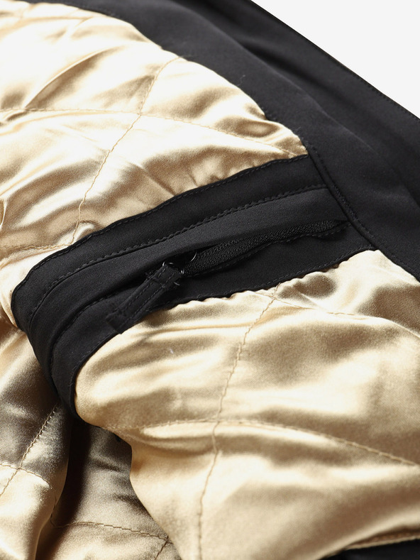 ALPINE PRO Geacă de schi softshell pentru femei, cu membrană ALPINE PRO DOWELA negru