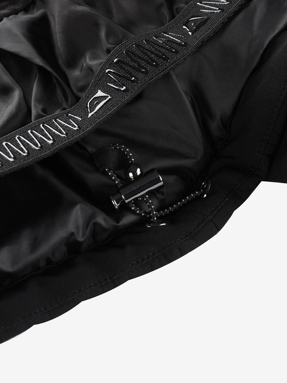 ALPINE PRO Geacă de schi softshell pentru femei, cu membrană ALPINE PRO DOWELA negru