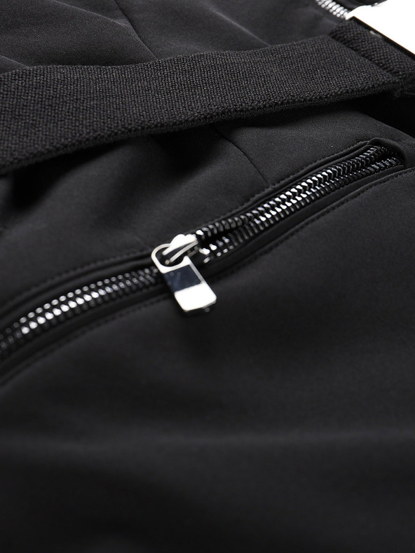 ALPINE PRO Geacă de schi softshell pentru femei, cu membrană ALPINE PRO DOWELA negru