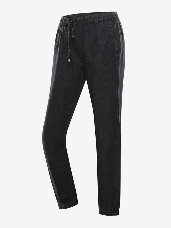 ALPINE PRO Pantaloni pentru femei ALPINE PRO ODERA negru
