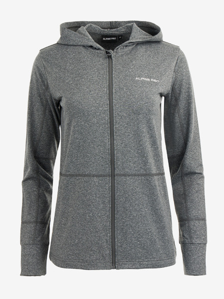 ALPINE PRO Hanorac pentru femei ALPINE PRO e smoked pearl