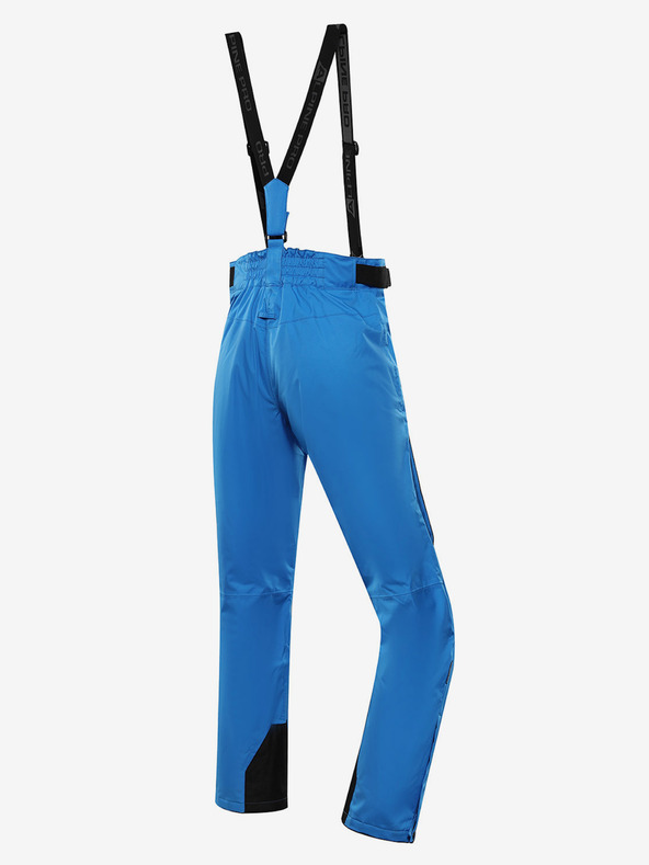 ALPINE PRO Pantaloni de schi pentru bărbați cu membrană ptx ALPINE PRO OSAG albastru electric lemonade