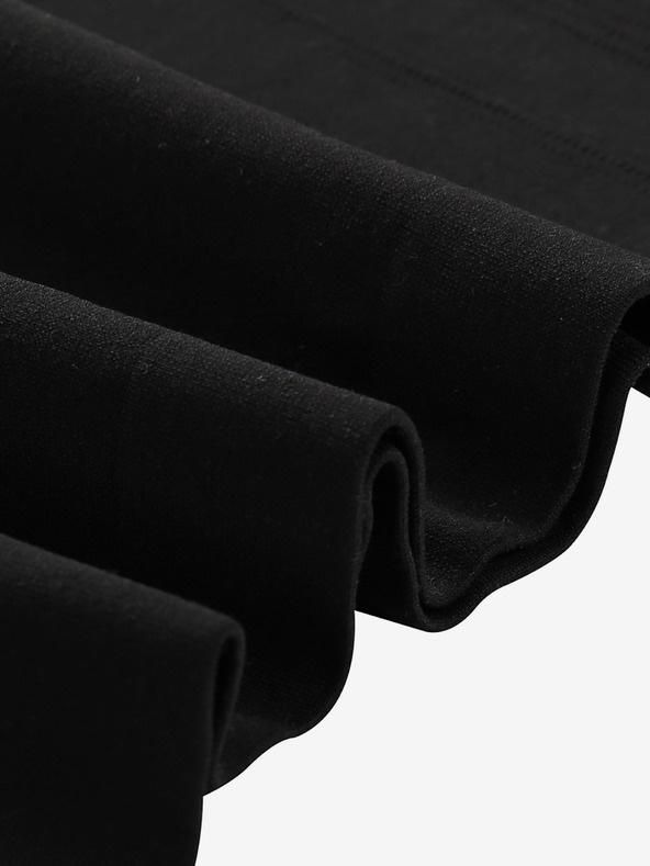 ALPINE PRO Lenjerie de corp pentru femei - tricou ALPINE PRO BAMBA negru