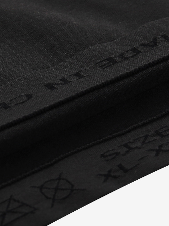 ALPINE PRO Lenjerie de corp pentru femei - tricou ALPINE PRO BAMBA negru