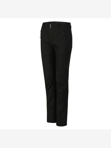 ALPINE PRO Pantaloni softshell pentru femei cu finisaj dwr ALPINE PRO HURFA