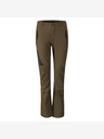 ALPINE PRO Pantaloni softshell pentru femei cu finisaj dwr ALPINE PRO HURFA