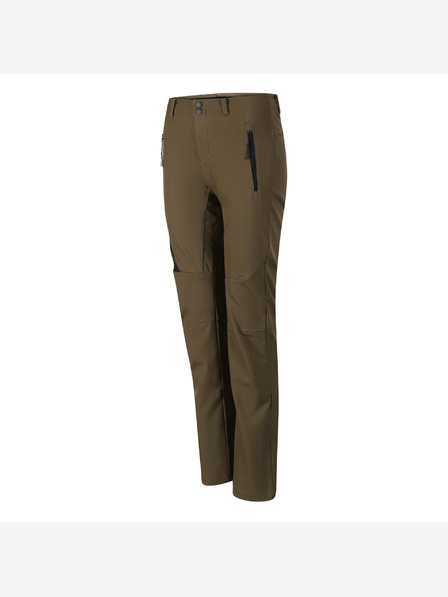 ALPINE PRO Pantaloni softshell pentru femei cu finisaj dwr ALPINE PRO HURFA