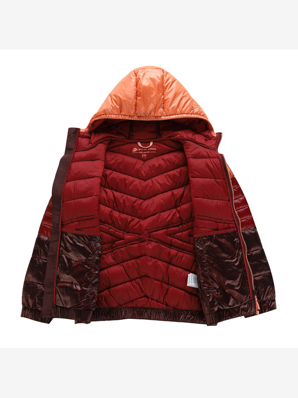 ALPINE PRO Jachetă hi-therm pentru copii ALPINE PRO ROGO peach pink