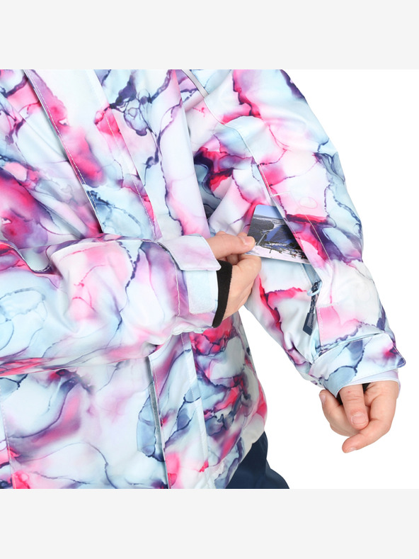 ALPINE PRO Geacă de schi pentru copii cu membrană ptx ALPINE PRO EDERO aquamarine variant pb