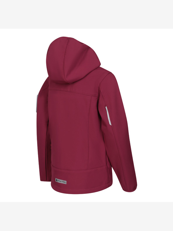 ALPINE PRO Jachetă softshell pentru copii cu membrană ALPINE PRO OMANO anemone