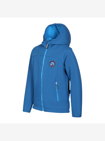 ALPINE PRO Geacă softshell pentru copii cu membrană ALPINE PRO OMANO albastru mykonos