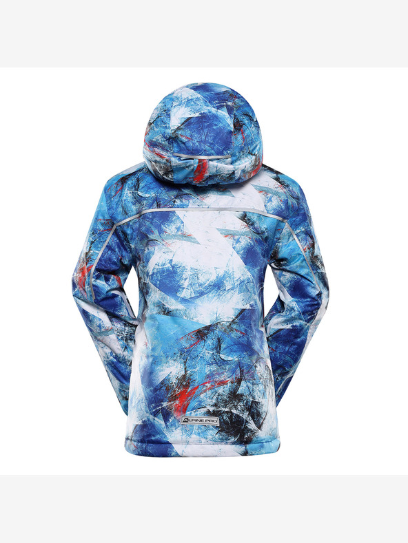 ALPINE PRO Geacă de schi pentru copii cu membrană ptx pentru zăpadă ALPINE PRO KIWERO albastru aster varianta pb