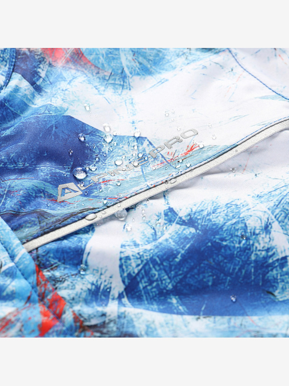 ALPINE PRO Geacă de schi pentru copii cu membrană ptx pentru zăpadă ALPINE PRO KIWERO albastru aster varianta pb