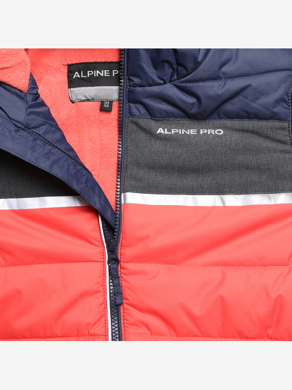 ALPINE PRO Jachetă pentru copii ALPINE PRO JORGO cayenne