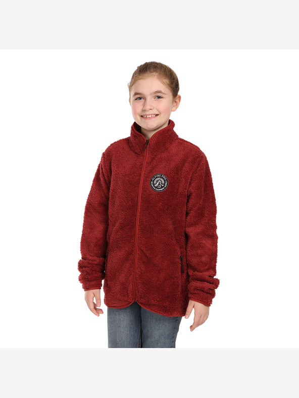ALPINE PRO Hanorac pentru copii supratherm ALPINE PRO FERADO merlot