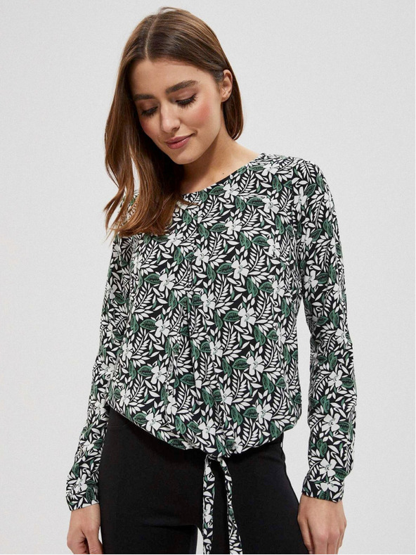 Moodo Cămașă din viscoză uni Moodo