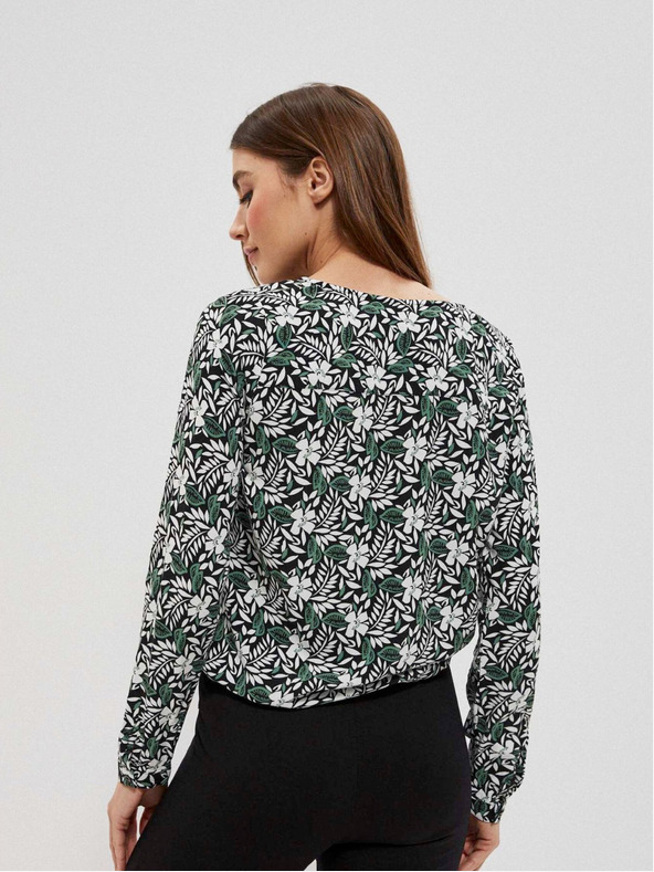 Moodo Cămașă din viscoză uni Moodo