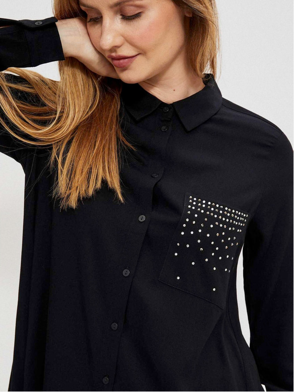 Moodo Cămașă cu ornamente Moodo