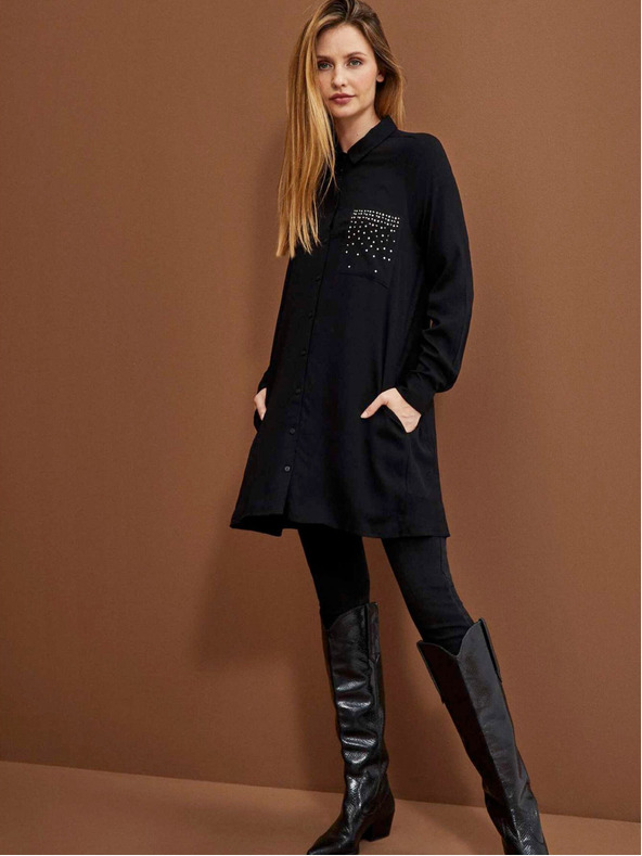 Moodo Cămașă cu ornamente Moodo