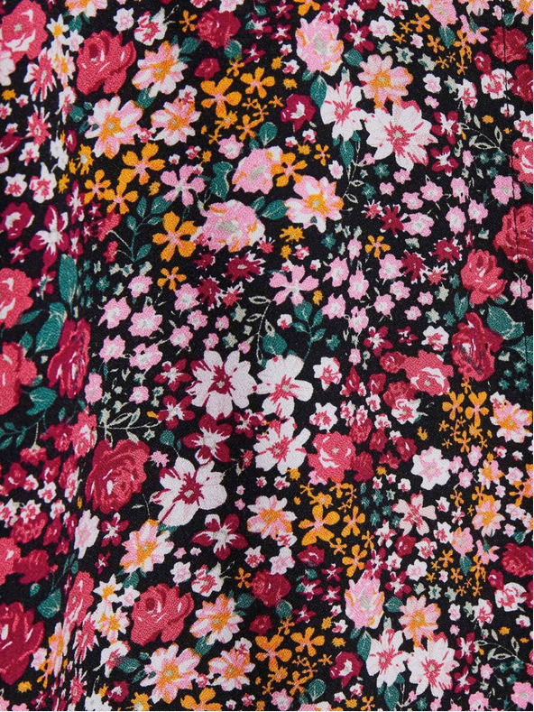 Moodo Cămașă cu model roz și negru pentru femei Moodo