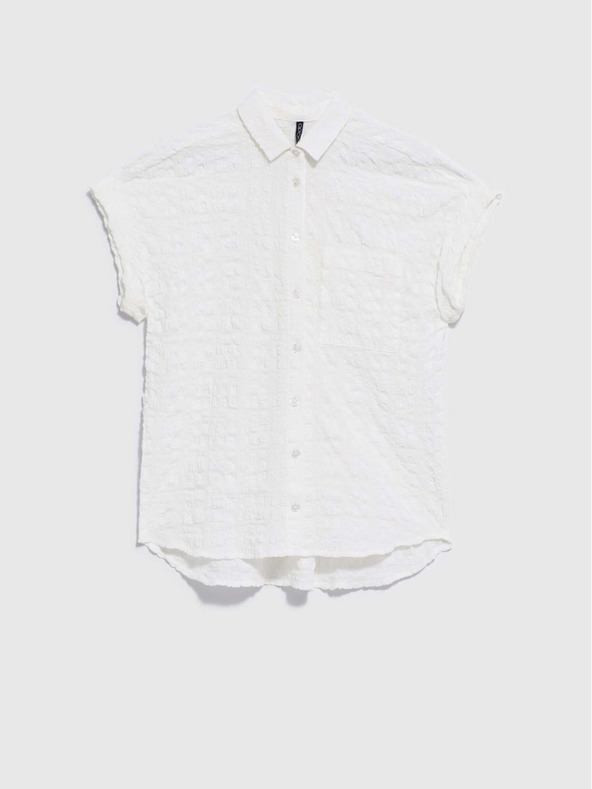 Moodo Bluză albă pentru femei Moodo