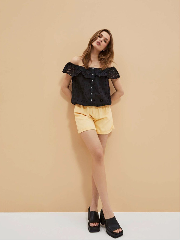 Moodo Top negru de damă Moodo