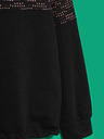 Moodo Sweatshirt negru pentru femei Moodo