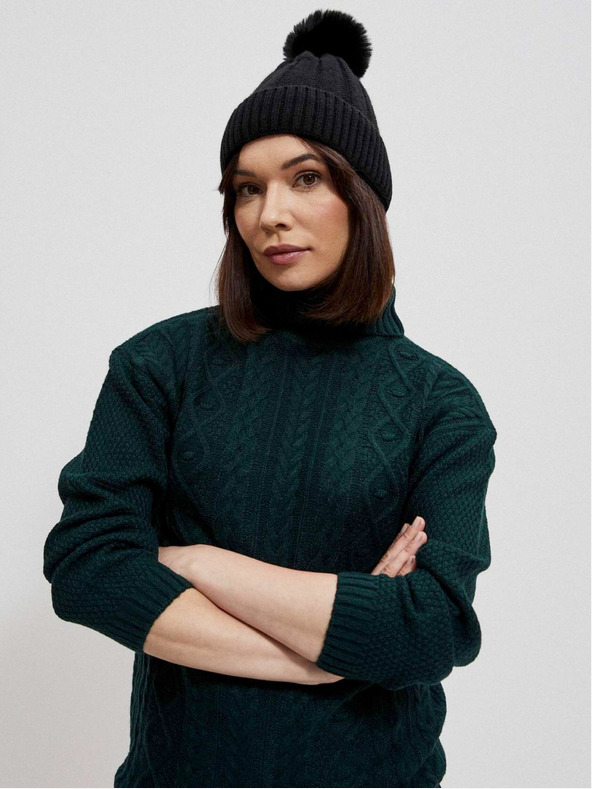 Moodo Șapcă neagră pentru femei Moodo