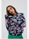 Moodo Bomber imprimat negru pentru femei Moodo