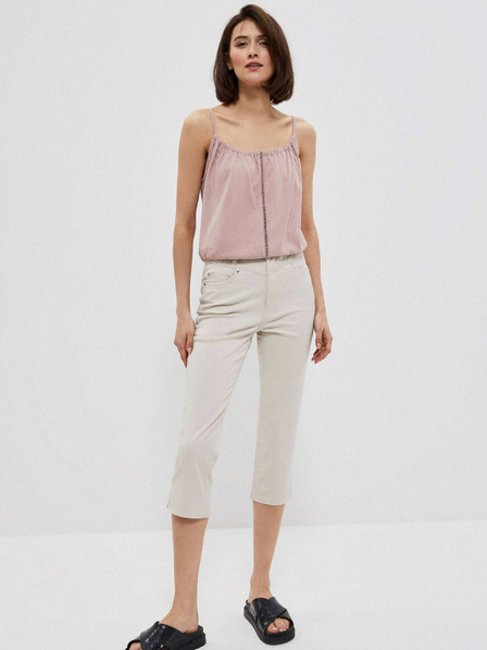 Moodo Pantaloni pentru femei Moodo Beige