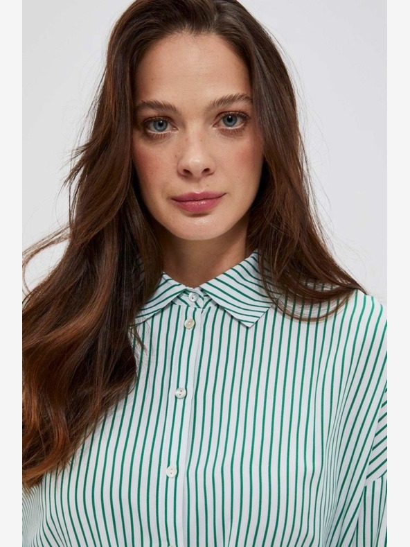 Moodo Cămașă cu dungi pentru femei Moodo