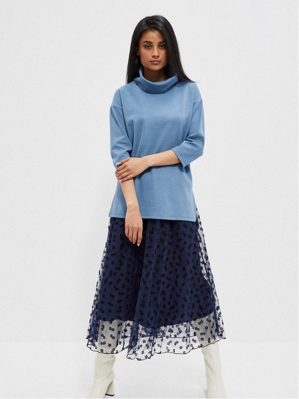 Moodo Hanorac albastru de damă Moodo