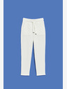 Moodo Pantaloni de trening albi pentru femei Moodo