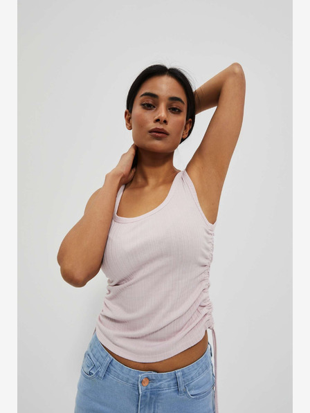 Moodo Tricou fără mâneci mov deschis Moodo